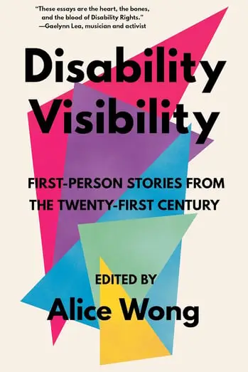 disability visibility by alice wong book cover