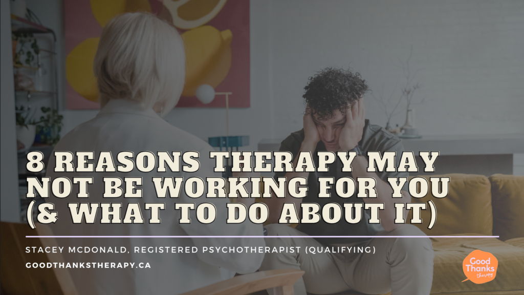 feeling stuck in therapy